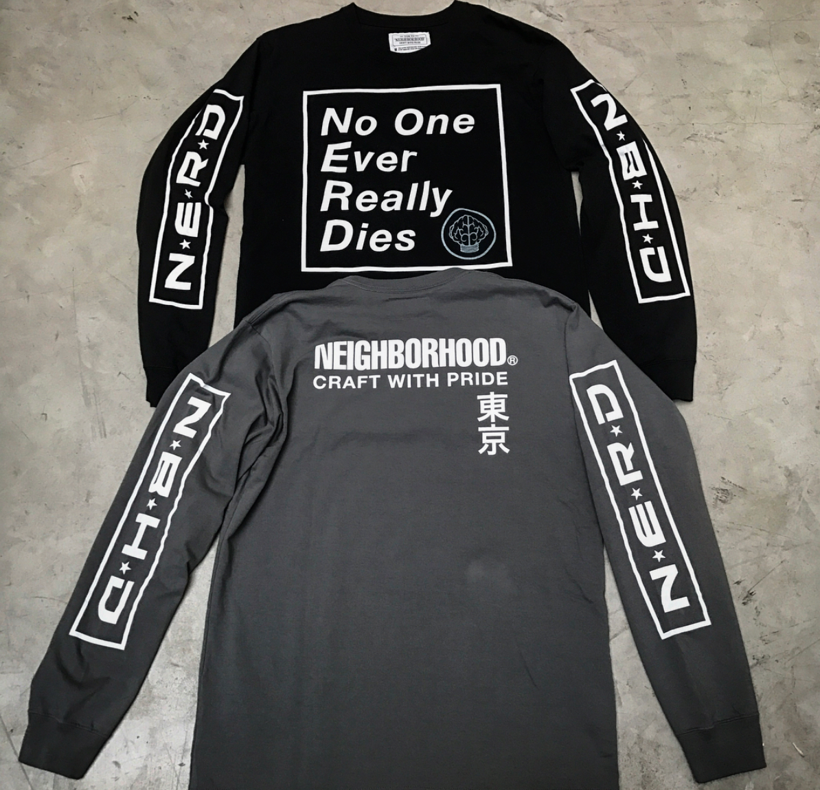 Shinsuke Takizawa reveals new NEIGHBORHOOD x N*E*R*D